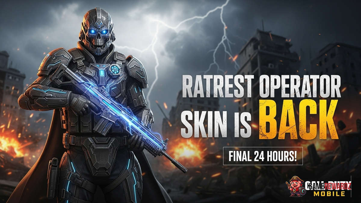 Call of Duty Mobile's Rarest Operator Skin is BACK – Final 24 Hours!
